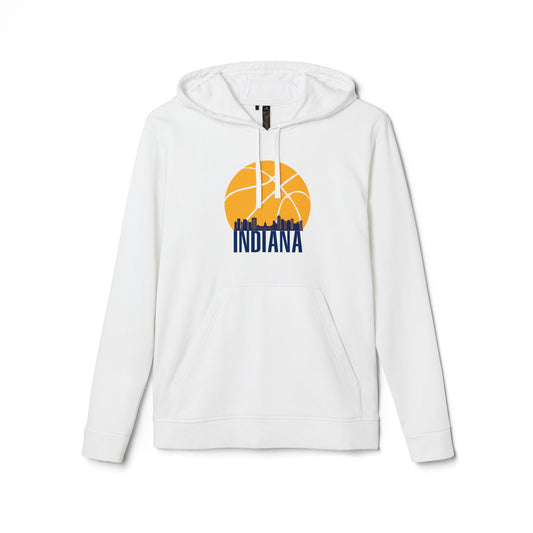 Indiana Basketball Fleece Hoodie - Unisex adidas Apparel