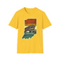 Indiana Covered Bridge Unisex Softstyle T-Shirt - Vintage State Graphic Tee