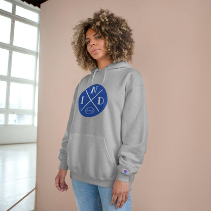 Colts Vintage-Inspired Champion Hoodie - Perfect for Indy Fans