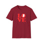 Indiana Love Unisex Softstyle T-Shirt - Perfect for Proud Hoosiers