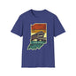 Indiana Covered Bridge Unisex Softstyle T-Shirt - Vintage State Graphic Tee