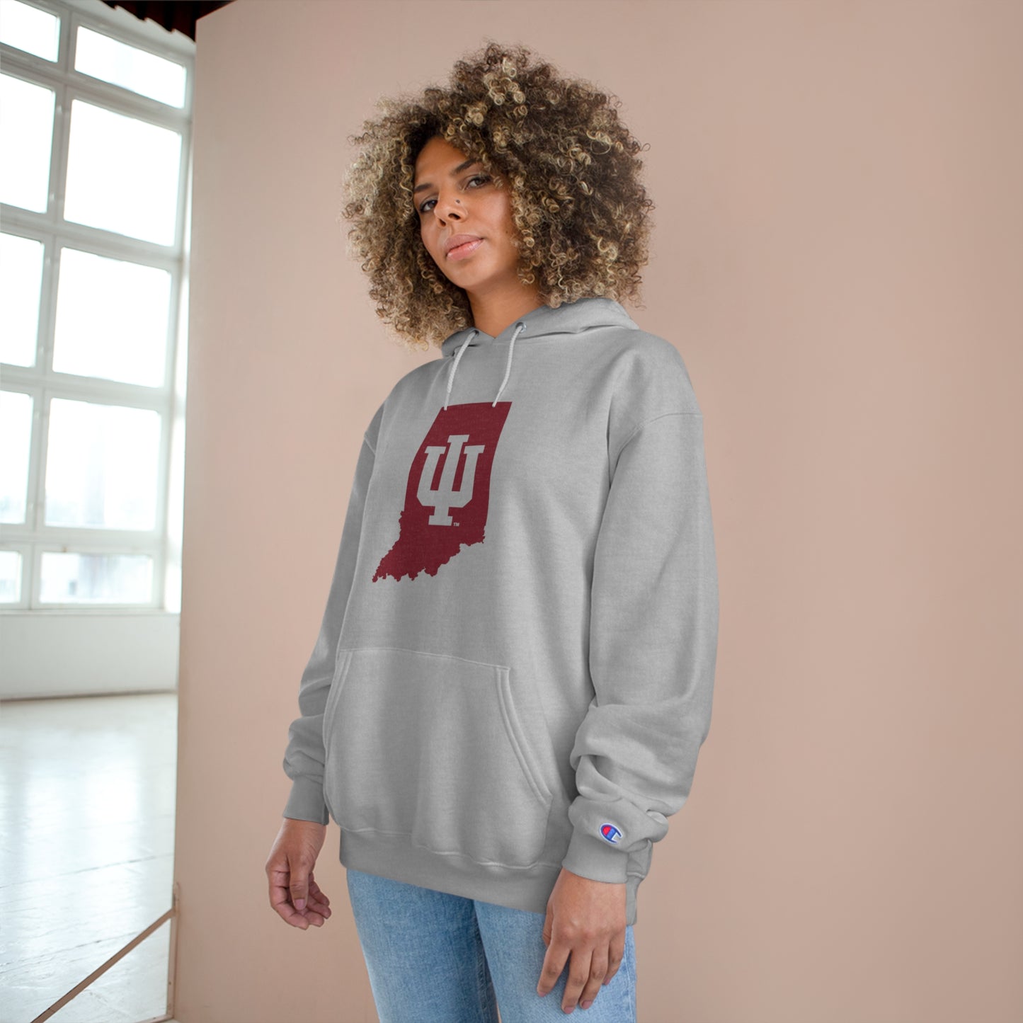 Indiana University Champion Hoodie - Perfect for College Students and Game Day